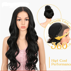 360 Lace Front Synthetic Wigs Body Wave (Beverly)