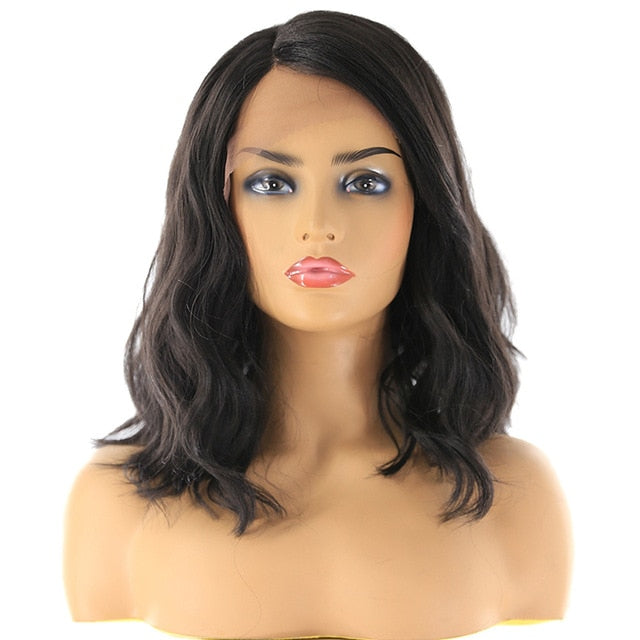 Sleek Fall Bob L Part Lace Wig for Women