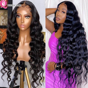 MEET (KETA) Loose wave Human HD Wig Transparent Lace