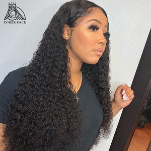 Open image in slideshow, 28 to 30 inches Brazilian Wet and Wavy 360 Lace Frontal Wig ( Anastasia)
