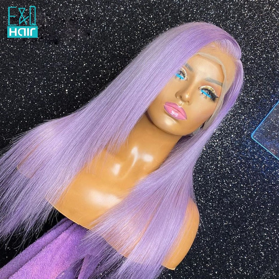 Who wants PURPLE! Lace Front Transparent 150 density wig