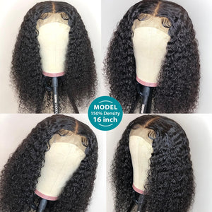 So Beautiful Lace Pre Plucked Peruvian Deep Wave Lace Frontal Wig (Latash)