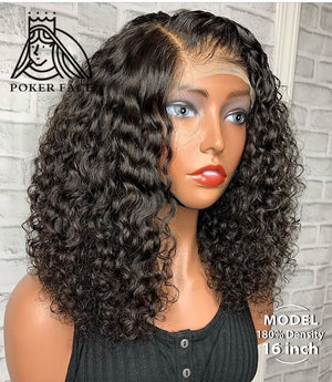 So Beautiful Lace Pre Plucked Peruvian Deep Wave Lace Frontal Wig (Latash)