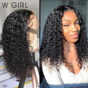 Wet and Wavy Brazilian Lace Front Wig ( Short Ana)